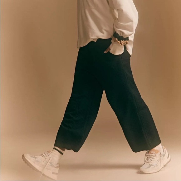 Free People FP Movement Flipside Quilted Pants Black Athleisure Loungewear - Picture 3 of 11